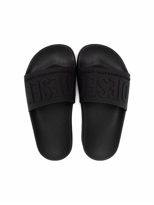 Sandalo con logo goffrato DIESEL KIDS | BC0521P3859T8013